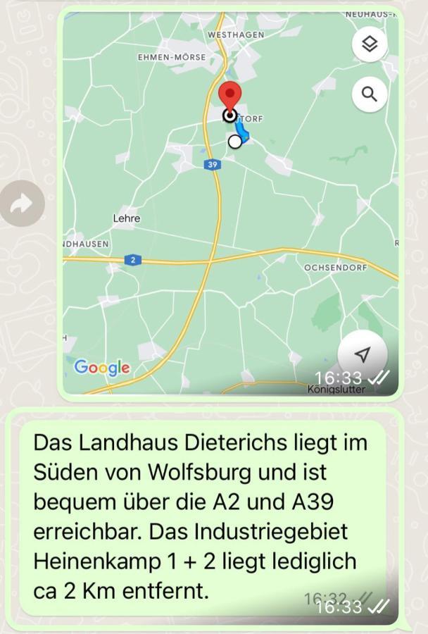 Hotels Landhaus Dieterichs ولفسبورج المظهر الخارجي الصورة